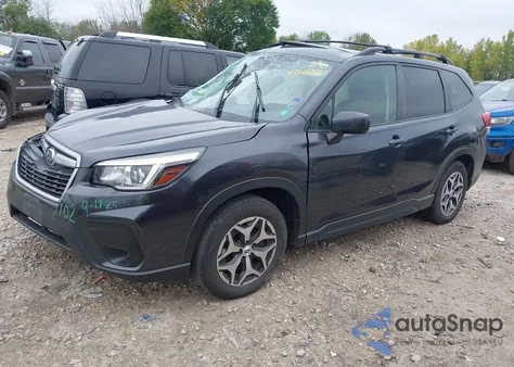 2019 Subaru Forester Premium from USA, damaged, VIN JF2SKAGC0KH448625